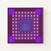 Bloem in het woestijnnotitieboek notitieboek (Achterkant)