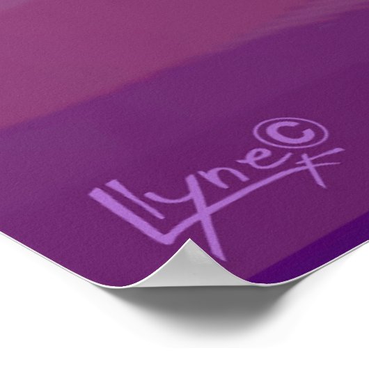 Bloem in het woestijnPoster Poster (Hoek)