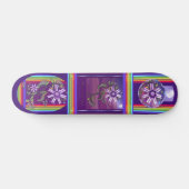 Bloem in het woestijnskateboard persoonlijk skateboard (Horizontaal)