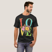 Bloem in Love jongen T-shirt (Voorkant volledig)