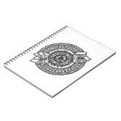 Bloem in Mandala Notitieboek (Linkerzijde)