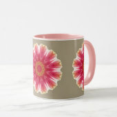 Bloem in roze mok (Voorkant rechts)