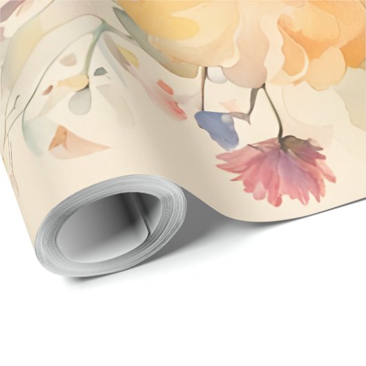 Bloem in vaas cadeaupapier (Rol Hoek)