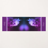 Bloem in zonlicht gepersonaliseerd yogamat (Voorkant (horizontaal))