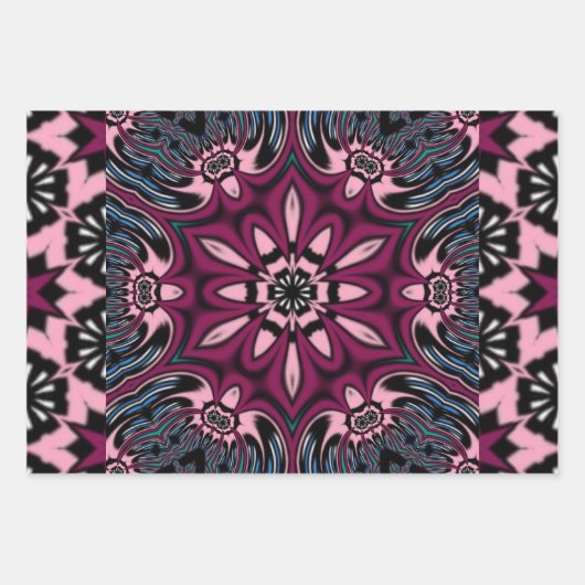 bloem inpakpapier vel (Voorkant)