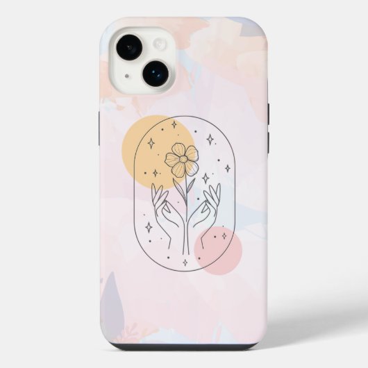 Bloem iPhone Hoesje (Achterkant)