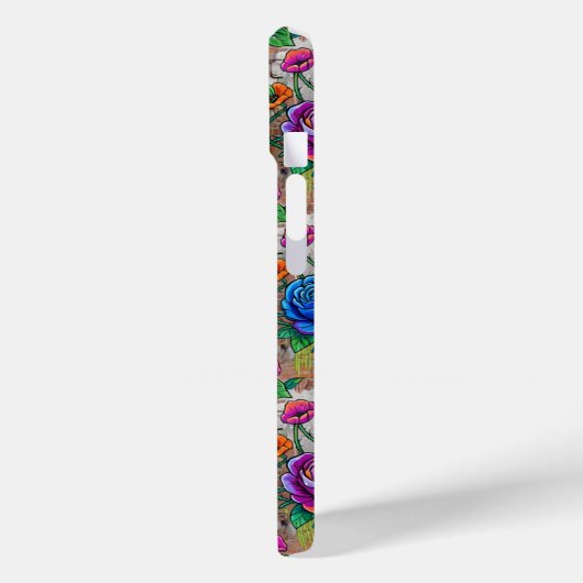 Bloem iPhone hoesje (Achterkant / Links)