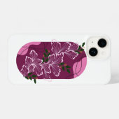 bloem iPhone hoesje (Achterkant horizontaal)