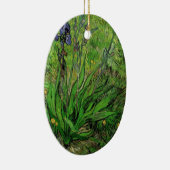  bloem Iris van Van Gogh. Keramisch Ornament (Rechts)