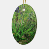  bloem Iris van Van Gogh. Keramisch Ornament (Links)