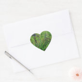  bloem, Iris van Vincent van Gogh Hart Sticker (Envelop)