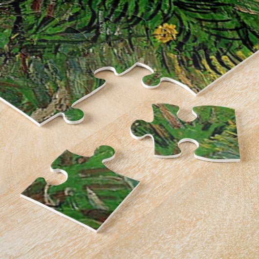  bloem, Iris van Vincent van Gogh Legpuzzel (Zijkant)