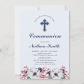 Bloem, Jongen | Eerste Communie / Confirmatie Kaart (Voorkant)