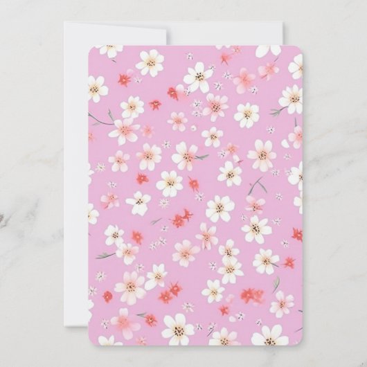 Bloem Kaart (Achterkant)