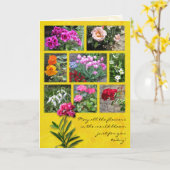 Bloem Kaart (Gele Bloem)