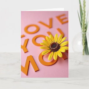 Bloem Kaart in Blokletters