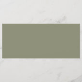 Bloem Kaarten - Kaart voor huwelijksuitnodiging (Achterkant)