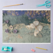 Bloem & Kant, donker Shabby Chic, Vlinderkunst Tissuepapier (Craft)