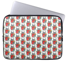 Bloem kat laptop sleeve