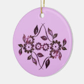 Bloem Keramische Versiering Keramisch Ornament (Links)