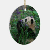 Bloem Kind Bao Bao Giant Panda Cub-versiering Keramisch Ornament (Rechts)
