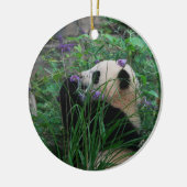Bloem Kind Bao Bao Giant Panda Cub-versiering Keramisch Ornament (Links)