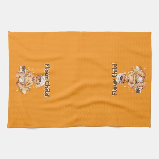 Bloem Kind Keukenhanddoek (Horizontaal)