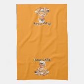 Bloem Kind Keukenhanddoek (Verticaal)