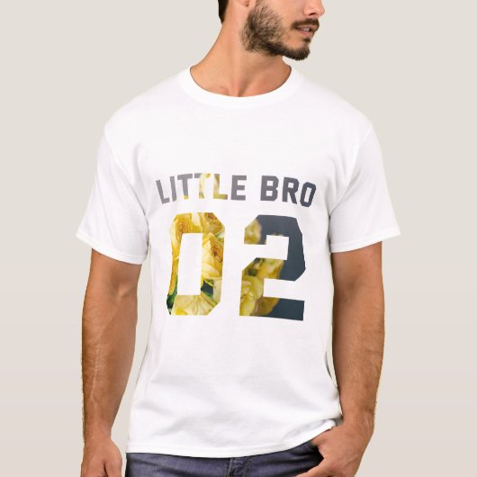 Bloem kleine bro 02 t-shirt (Voorkant)