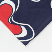 Bloem Kleurrijk Abstract Bloempatroon Fleece Deken (Hoek)