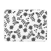 Bloem, knop & blad magneet (Horizontaal)