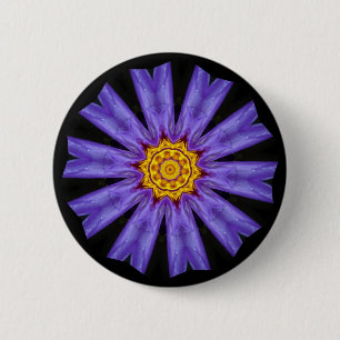 Bloem Knop Ronde Button 5,7 Cm