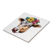 Bloem Koe Tegeltje (Zijkant)