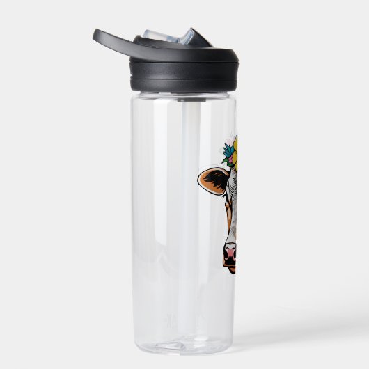 Bloem Koe Waterfles (Rechts)