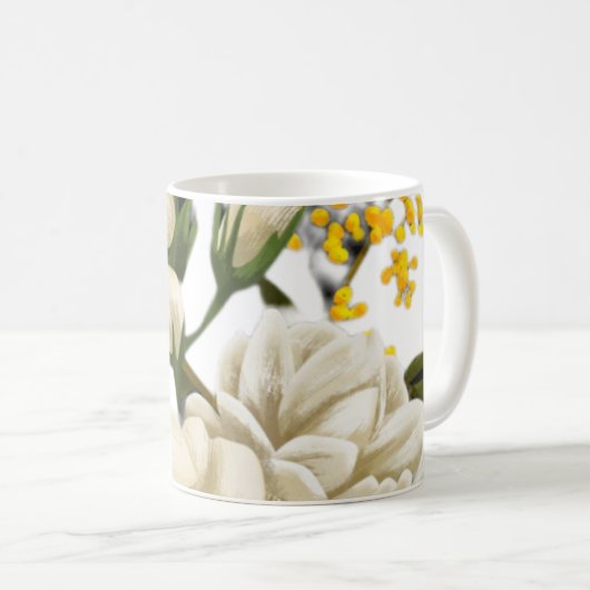 Bloem Koffiemok (Voorkant rechts)