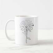 bloem koffiemok (Links)