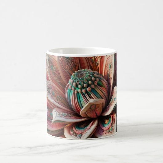 bloem koffiemok (Center)