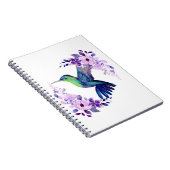 Bloem Kolibrie Journaal Notitieboek (Rechterzijde)