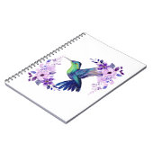 Bloem Kolibrie Journaal Notitieboek (Linkerzijde)