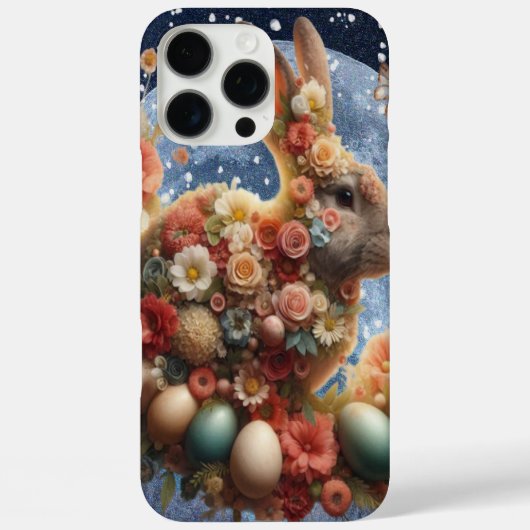 Bloem Konijn Pasen  Case-Mate iPhone Case (Achterkant)