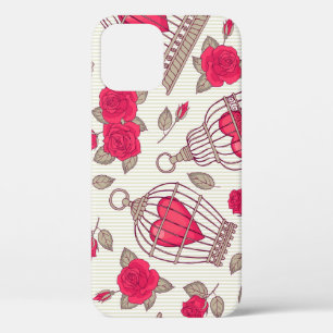 Bloem Kooi Rozen Patroon Case-Mate iPhone Case