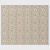 Bloem Koreaanse Kunst Cadeaupapier (Vlak)