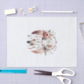 Bloem Kristal Veer Dreamcatcher Boho Tissuepapier (Craft)