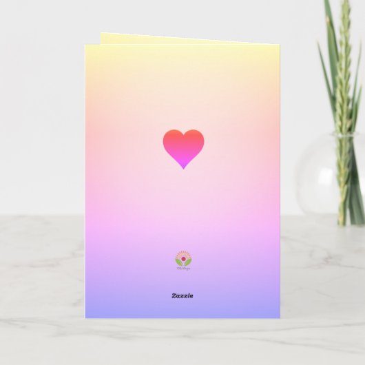 Bloem Kruis Kaart (Achterkant)