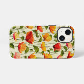 Bloem kunst iPhone hoesje (Achterkant horizontaal)