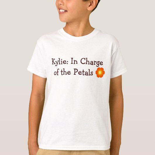 Bloem, Kylie: Voor de Petals T-shirt (Voorkant)
