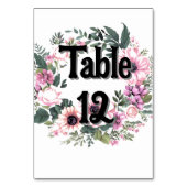 Bloem Label Dankjewel Krans Classy Coquette Kaart (Achterkant)