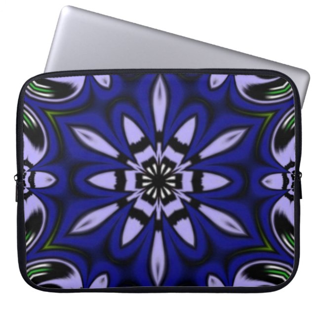 bloem laptop sleeve (Voorkant)