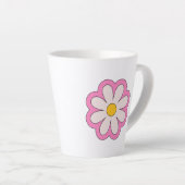 Bloem Latte Mok (Rechterhoek)