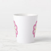 Bloem Latte Mok (Voorkant)